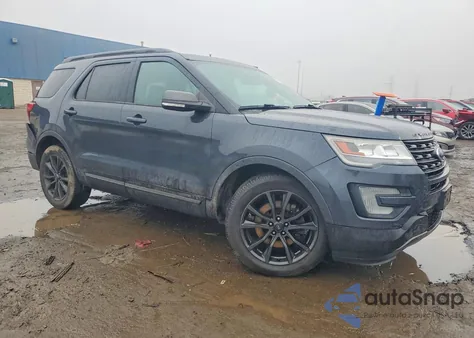 2017 Ford Explorer Xlt z USA, uszkodzony, nr VIN 1FM5K7D83HGE35991
